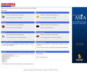 xscores soccer